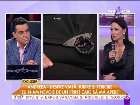 Andreea Marin: ”Violeta are o fire creativă moștenită de la noi”