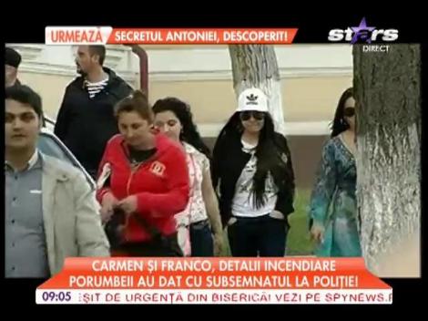 Carmen şi Franco au dat cu subsemnantul la poliţie