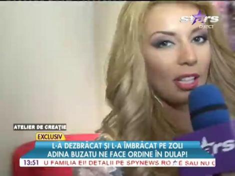 Adina Buzatu ne face ordine în dulap
