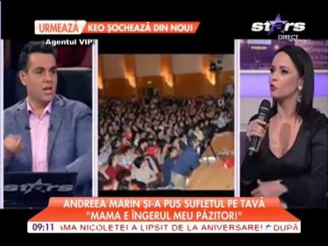 Andreea Marin a făcut dezvăluiri în cadrul emisiunii Agentul Vip