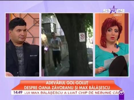 Adevărul despre Oana Zăvoranu şi Max Bălăşescu