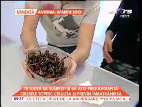 Cireşele te ajută să slăbeşti