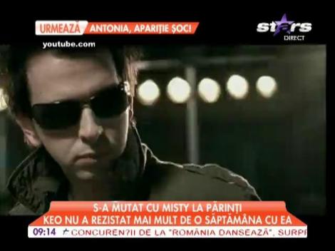 Keo s-a mutat la părinţi