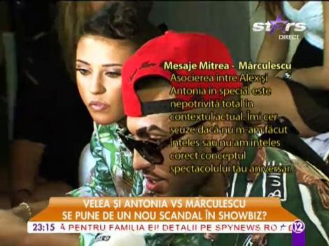 Velea si Antonia, in scandal cu Marculescu