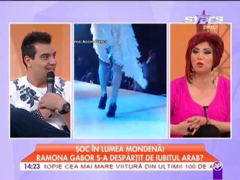 Ramona Gabor s-a despărţit de iubitul arab?
