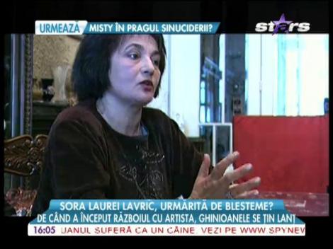 Sora Laurei Lavric, urmărită de blesteme?