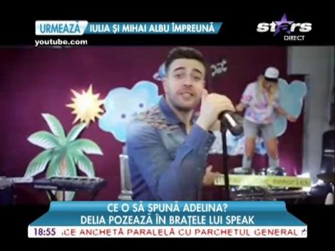 Delia şi Speak, ciudat de apropiaţi la o şedinţă foto!