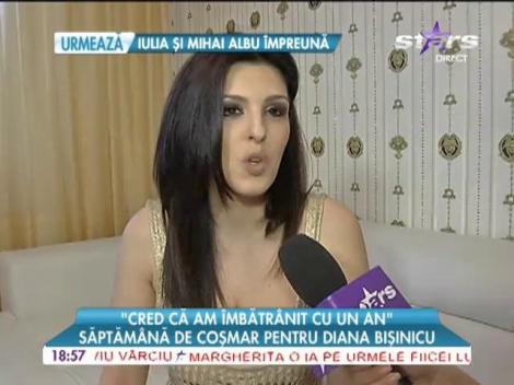 Săptămână de coşmar pentru Diana Bişinicu