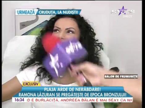 Ramona Lăzuran se pregăteşte intens de vară
