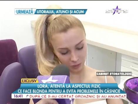 Lora, atentă la aspectul fizic