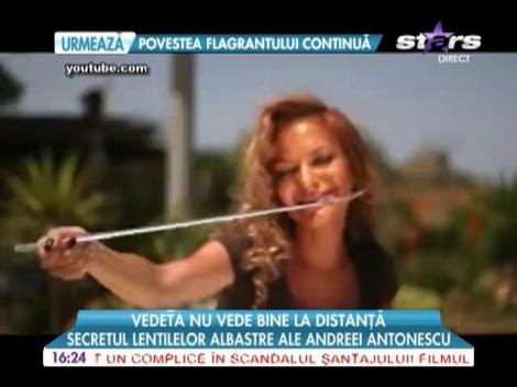Andreea Antonescu, probleme cu vederea
