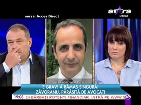 Oana Zăvoranu, părăsită de avocat