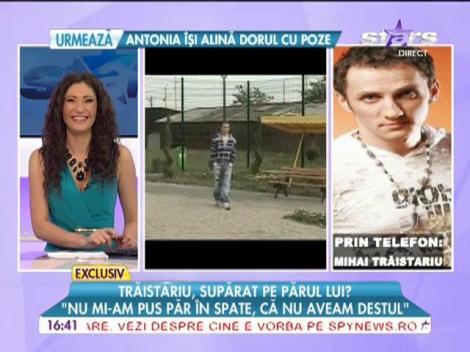 Mihai Trăistariu: "Nu mi-am pus păr în spate, că nu aveam destul"