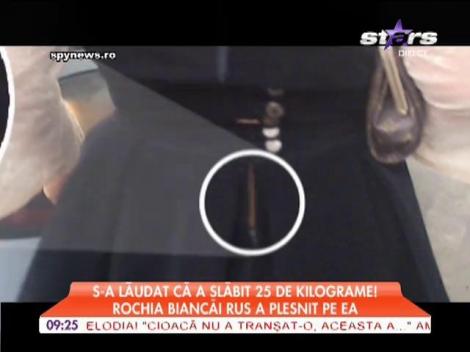 Rochia Biancăi Rus a plesnit pe ea