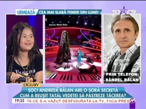 Andreea Bălan are o soră secretă