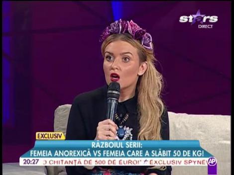 Femeia anorexică versus Femeia care a slăbit 50 de kilograme