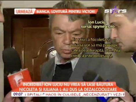 Ion Luciu a fugit din clinica de dezalcoolizare