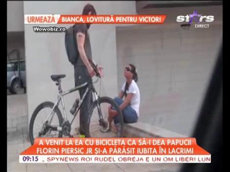 Florin Piersic JR şi-a părăsit iubita în lacrimi