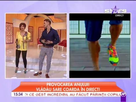 Bogdan Vlădău sare coarda, în direct!