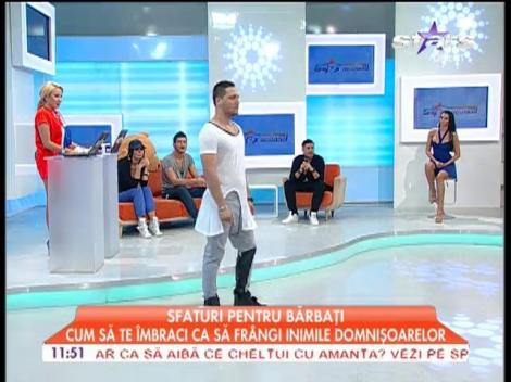 Sfaturi vestimentare pentru bărbaţi, de la designerul Laurenţiu Dobre