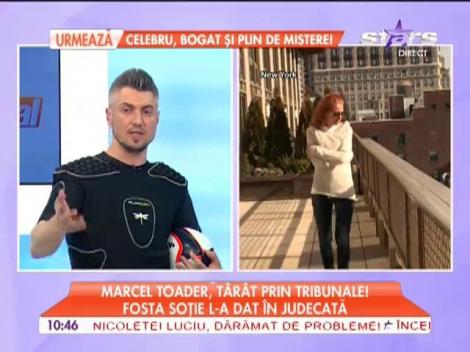 Marcel Toader, dat în judecată de fosta soție