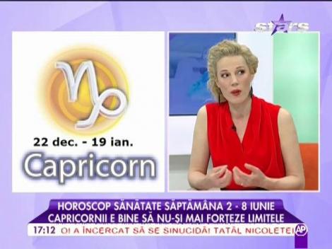 Horoscop pentru sănătate, săptăm&acirc;na 2 iunie - 8 iunie