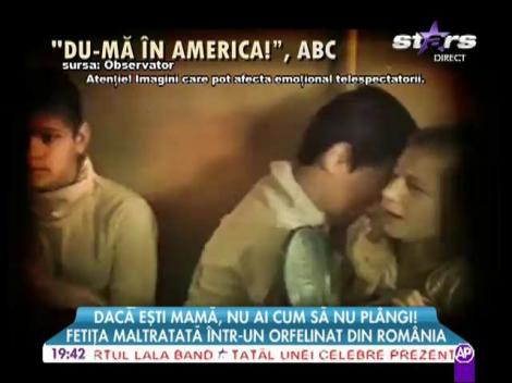 Fetiţă maltratată într-un orfelinat din România