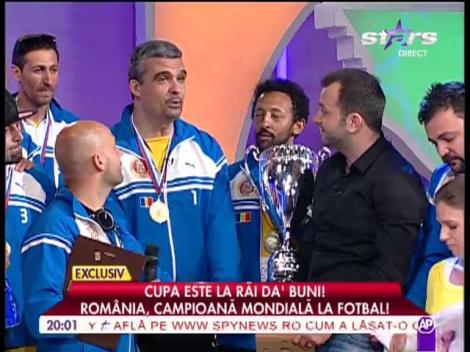 România, campioană mondială la fotbal
