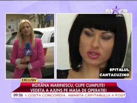 Roxana Marinescu, clipe cumplinte