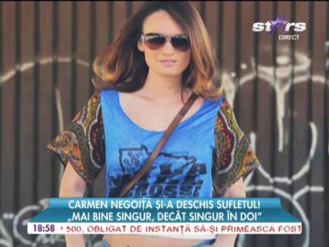 Carmen Negoiţă şi-a deschis sufletul