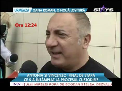 Antonia şi Vincenzo, final de etapă în procesul custodiei