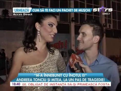 Andreea Tonciu şi Mitea, la un pas de tragedie