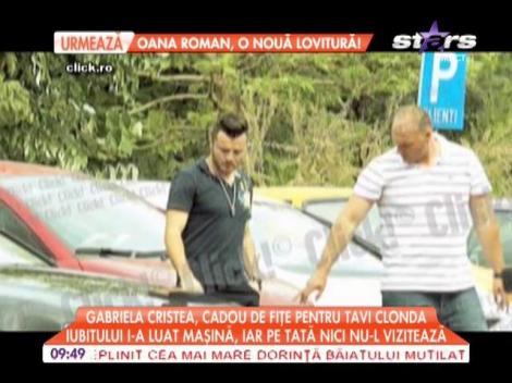 Gabriela Cristea, cadou de fiţe pentru Tavi Clonda