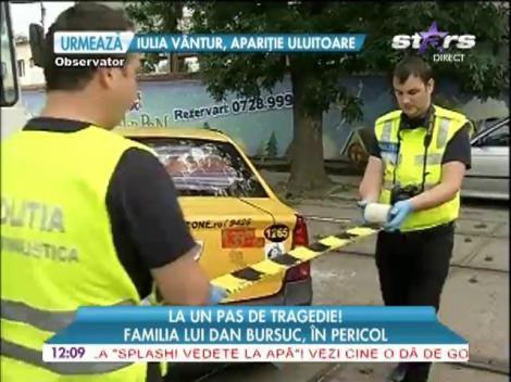 Familia lui Dan Bursuc implicată într-un accident rutier grav
