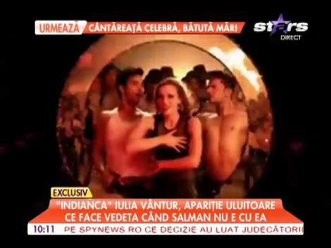 Iulia Vântur, apariţie uluitoare fără Salman Khan