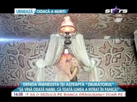 Denisa manelista își așteaptă iubitul mult dorit
