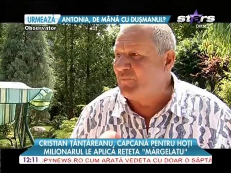 Cristian Ţânţăreanu, capcană pentru hoți