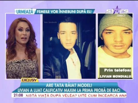 Livian, fiul lui Nelson Mondialu', a luat calificativ maxim la prima probă de bac!