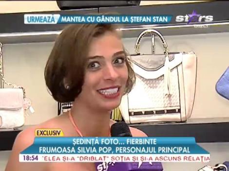 Silvia Pop, ședință foto fierbinte