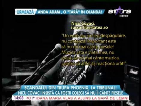 Scandalul din legendara trupă Phoenix continuă!