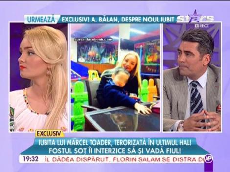 Iubita lui Marcel Toader nu reușește să-și vadă fiul