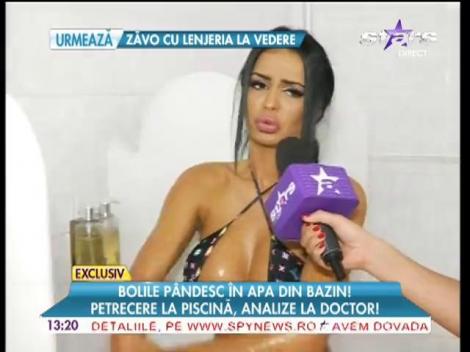 Bolile pândesc în apa din piscină