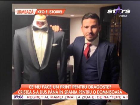 Adrian Cristea s-a dus până în Spania pentru o domnişoară