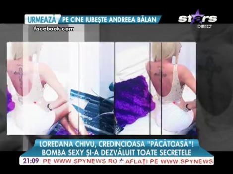 Loredana Chivu și-a dezvăluit toate secretele