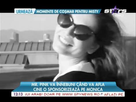 Monica Gabor, sponsorizată de un arab