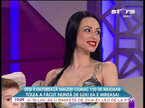 Tolea Ciumac îşi prezintă soţia!