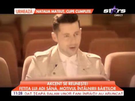 Fetiţa lui Adi Sână, motivul întâlnirii băieţilor