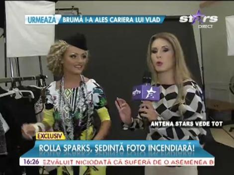 Rolla Sparks, şedinţă foto incendiară!