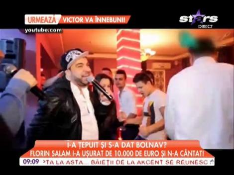 Celebrul Florin Salam s-a prefăcut bolnav