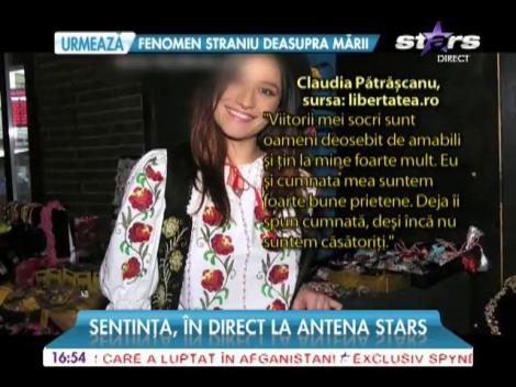 Claudia Pătrăşcanu, cerută de soţie de Gabi Bădălău!